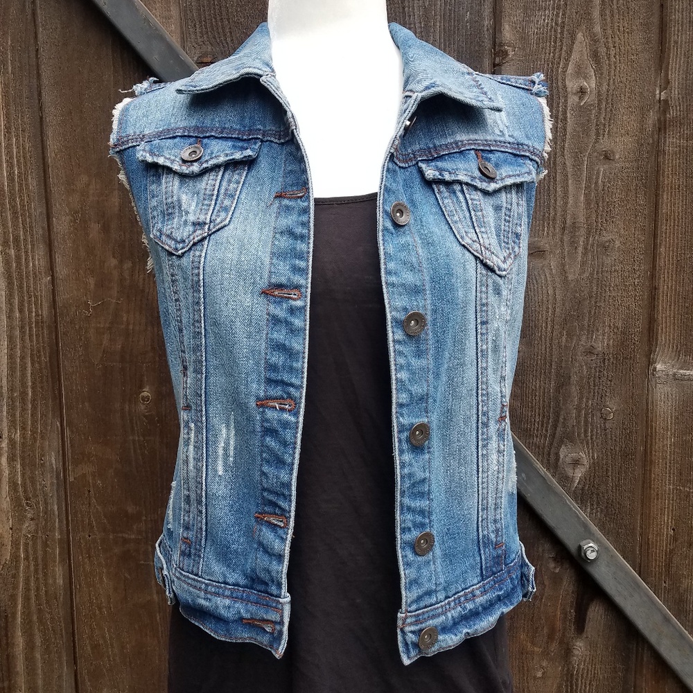 Highway Jeans Jean Vest Size S